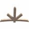 Ekena Millwork Alberta Smooth Timber Gable Bracket, Douglas Fir, 72"W x 48"H x 3 1/2"D x 5 1/2"F, 16/12 Pitch GBW072X48X0406ALB00SDF - alternate 5